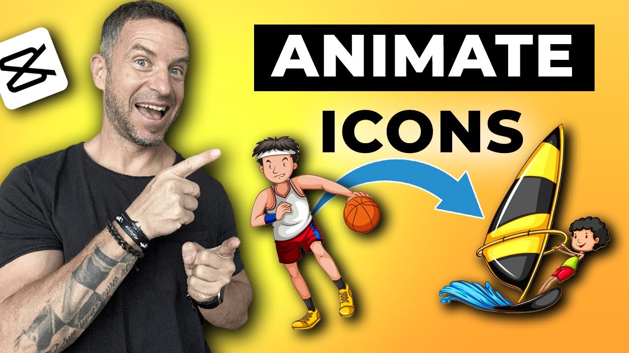 How To Animate ICONS in CapCut - YouTube