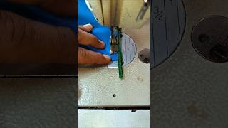 How to Sew a Zipper Stopper #shorts #sewing #zipper #sewinghacks