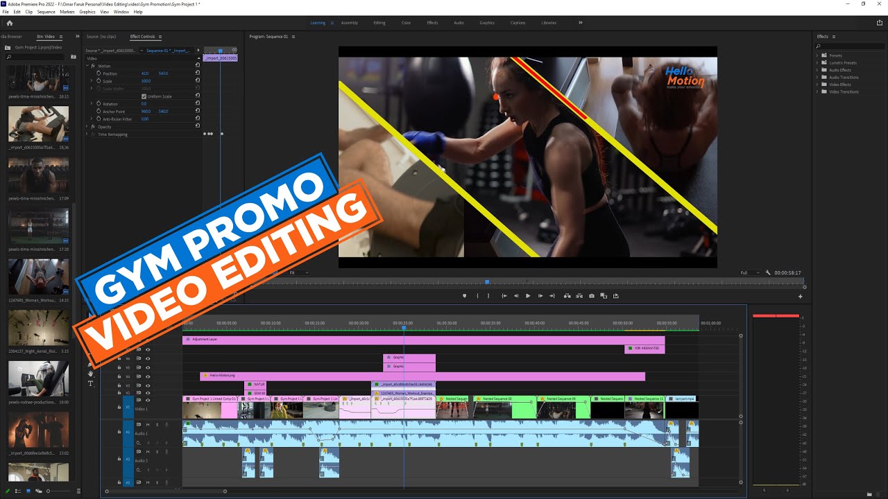 GYM Promo Video // Video Editing // Video Promotion