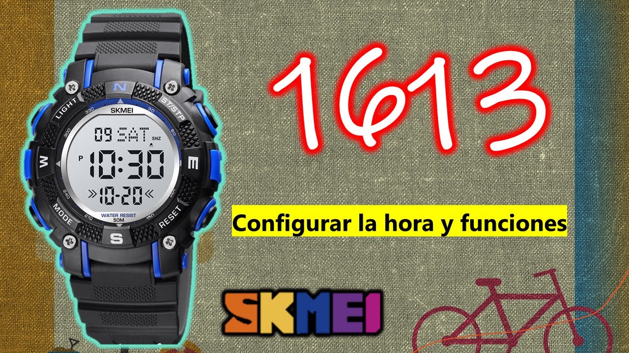 Configuración de reloj digital para niños - La Paca 