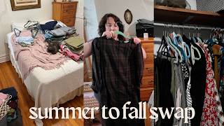 Fall Closet Switch 🍂 my clothing system for fall & winter