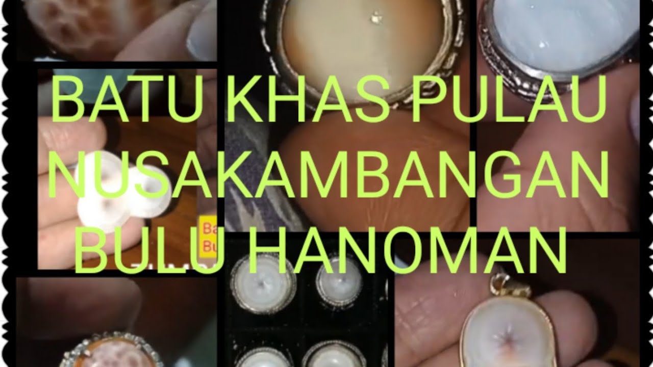 BATU KHAS PULAU NUSAKAMBANGAN CILACAP 