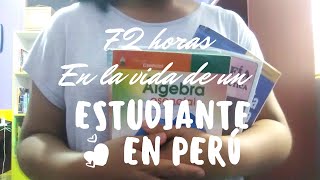 3 días de estudio constante /desacomulando materias, estrés político. #fuerzaperú.