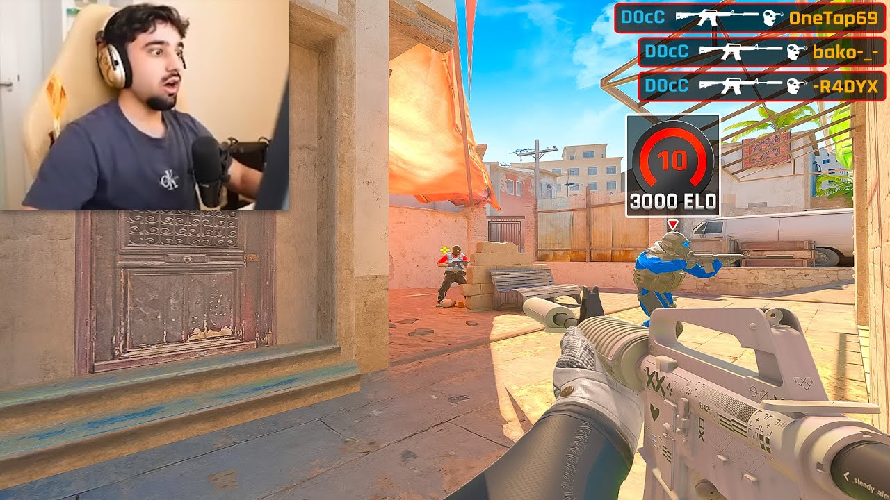 THIS FACEIT LVL 10 LOBBY MADE ME NERVOUS...