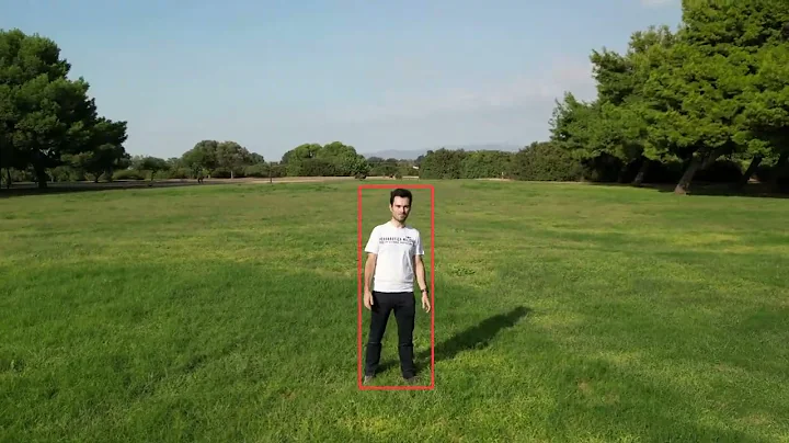 Real-time object tracking with drone