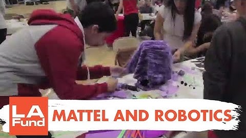 Robotics in Art with Mattel: A Time Lapse Video | The LA Fund