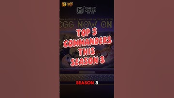 Top 5 META Commanders this Season 3 in Magic Chess Go Go #mcgg #magicchessgogo #gochessgo  #shorts