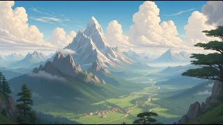 Mountain Melodies ~Lofi ~ Chill Beats for Relaxing and Chilling 🏔️ 🍀