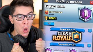 DESAFIEI O MELHOR JOGADOR DO MUNDO PRO X1 NO CLASH ROYALE!! Diário do Top 1