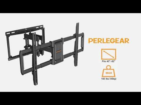 Step-by-Step Guide: How to Install the Perlegear PGLF9 Telescopic Support TV  Wall Mount 