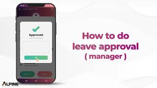 SQL E Leave - How do Manager Approved Leaves