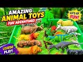 Amazing Toy Animal World 🦒🦖 Wild Safari Adventure for you!