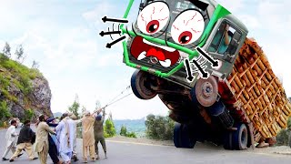 Extreme Dangerous Biggest Logging Wood Truck Driving Skill | Doodle Heavy Equipment Machines Working