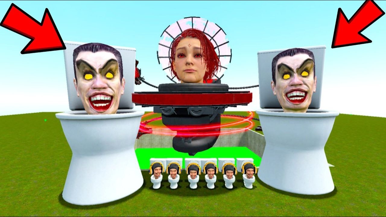 Spartan KIcking All Skibidi Toilet Bosses in Gint Toxic Deep Pit-#7 Garry's Mod