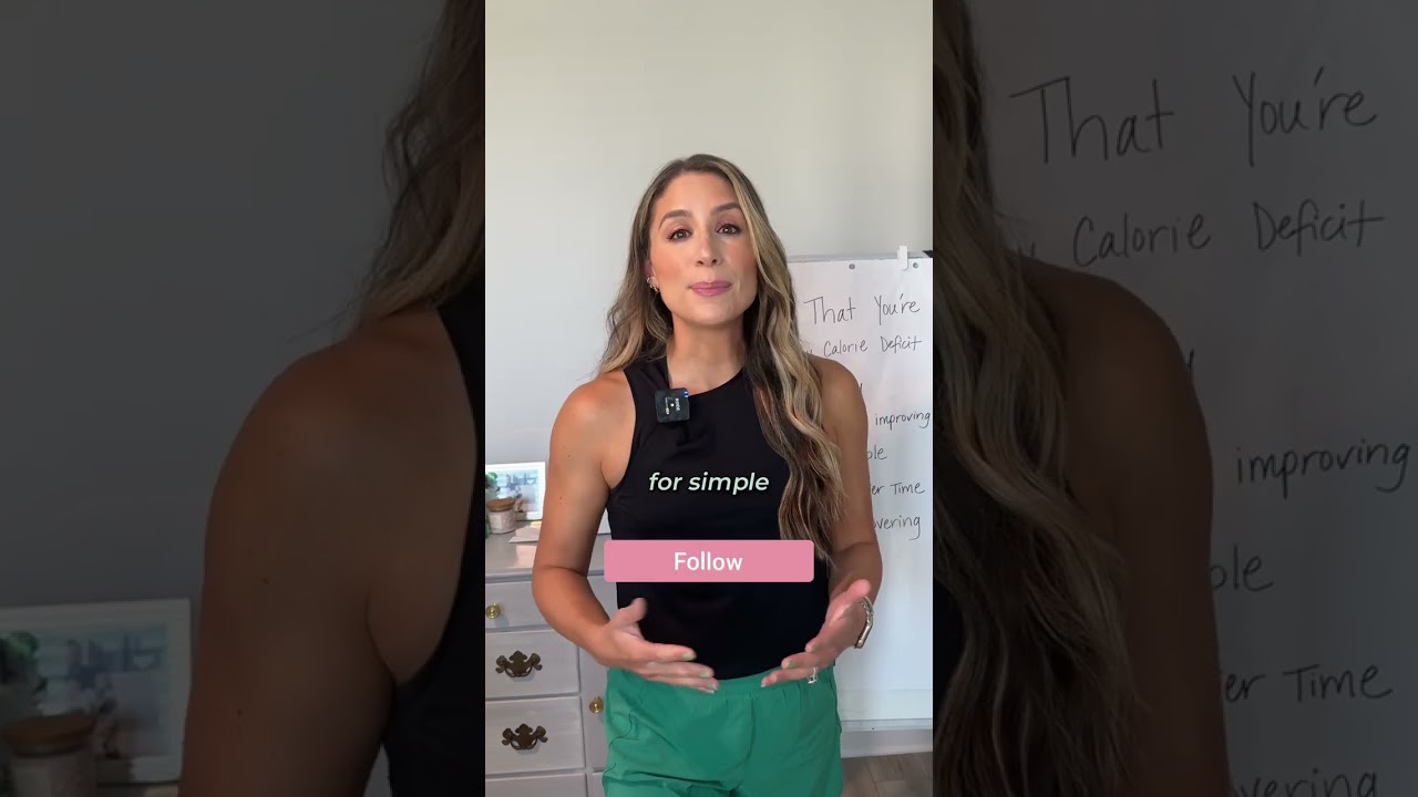 5 Signs That You're In A Healthy Calorie Deficit✅  