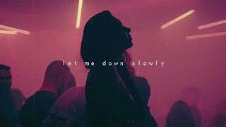 Let Me Down Slowly | Alec Benjamin (sped up + reverb)