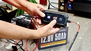 How to simply charge a stand alone battery with solar.  Bateria Power MPPT charge controller