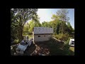 Tearing off a roof and adding a 2nd floor and new roof in 4 days. Time Lapse