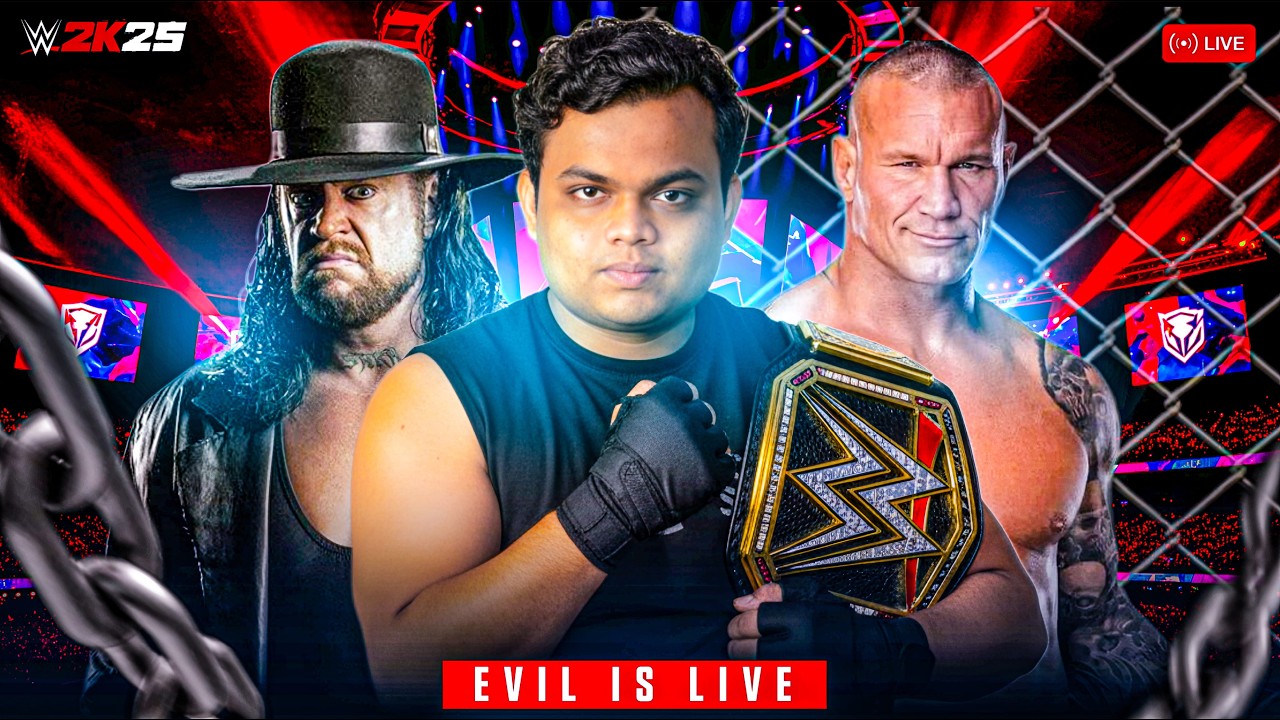 “WWE 2K25 LIVE — The CRAZIEST Match You’ll See Today ”  #wwe #wwe2k25 #wweraw #shorts #wrestling