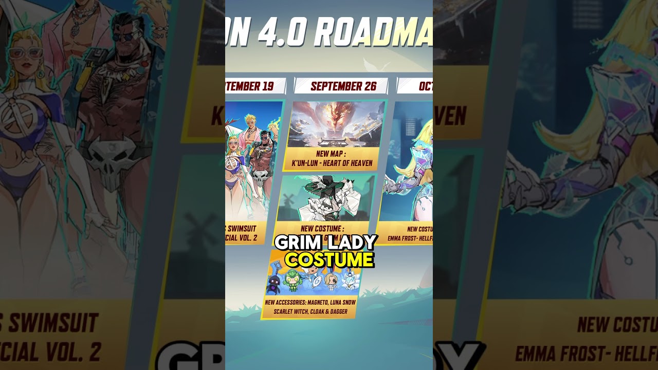 MARVEL RIVALS SEASON 4 ROADMAP LOOKS CRAZY!