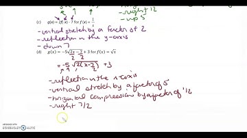 MCR3U 2.6 HW Combinations of Functions