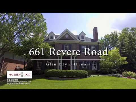 661 Revere Road, Glen Ellyn, IL home video tour