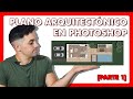 🔴🔴🔴 Cómo HACER una PLANTA ARQUITECTÓNICA en PHOTOSHOP | desde PDF [Parte 1]