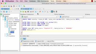 Yakın Kampüs - MySQL - Ders 15: ALTER TABLE/RENAME/ADD COLUMN/ DROP COLUMN/UPDATE komutlari