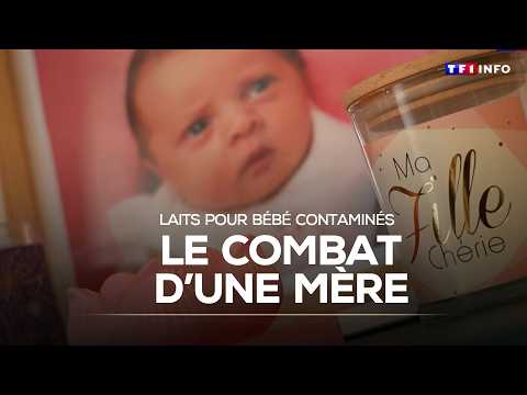 TÉMOIGNAGE - Son bébé est décédé après avoir bu du lait infantile suspecté d'être contaminé｜TF1 INFO
