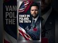 Vance To Europe: "Time To Stand On Your Own Two Feet"