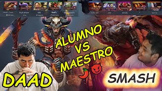 DAAD VS SMASH 🔥 | Beastmaster desafía al Axe del mentor en una ranked PICANTE 🌶️🔥