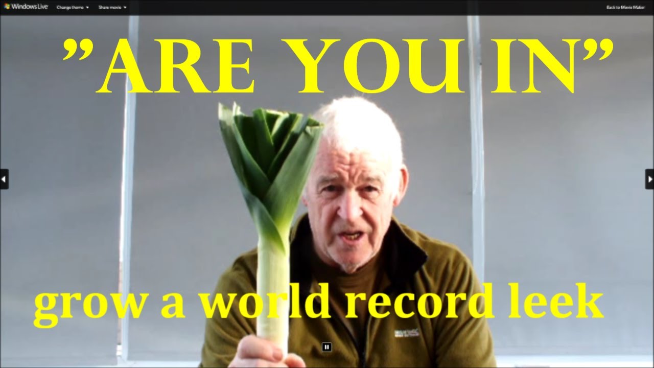 Мировой рекорд по выращиванию лука-порея в стаканчике из-под йогурта. Рекорд, который еще предсто...