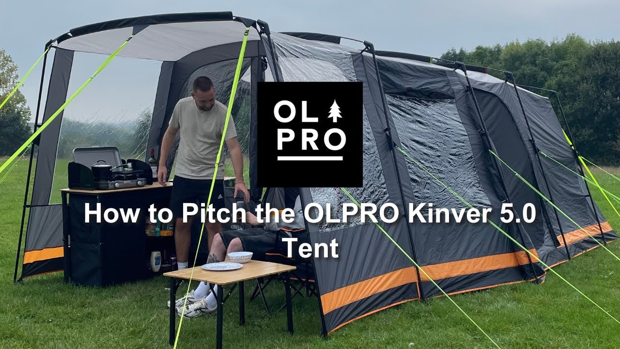 OLPRO | How to Pitch the Kinver 5.0 Tent