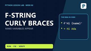 Why Is My Python f-String Printing Curly Braces