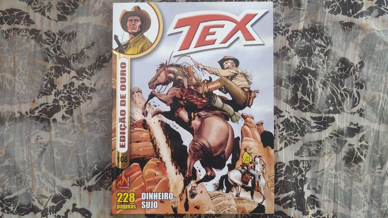 Tex Edição de Ouro 108 "Dinheiro Sujo" (mai/2020) Folheando Tex