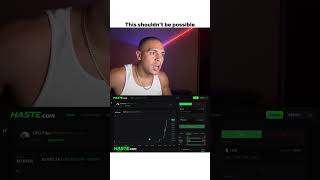 He made 4.3k on haste🤯 #haste #memecoins #crypto #shorts