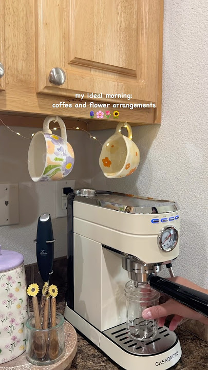 You had me at coffee and flowers 💐