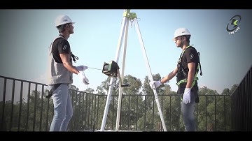 Confined Space Rescue / Sauvetage en espace confiné - Tripod + FA 20 401 30 | KRATOS -TEAMSAFETY