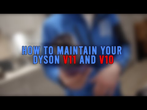 Como limpar e manter o Dyson V11 e V10 sem fio Aspiradores