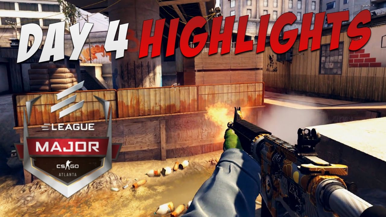 CS:GO - ELEAGUE Atlanta 2017 | Day 4 Highlights - YouTube