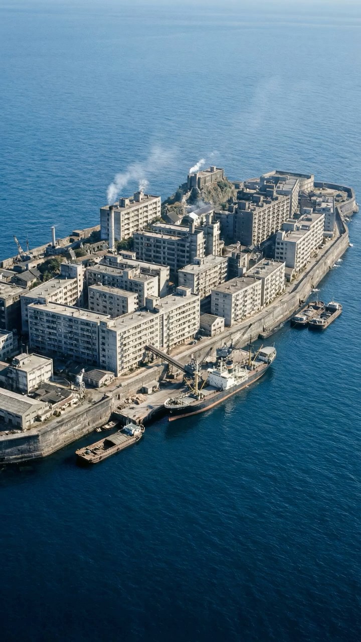 Hashima Island - 1955 - YouTube