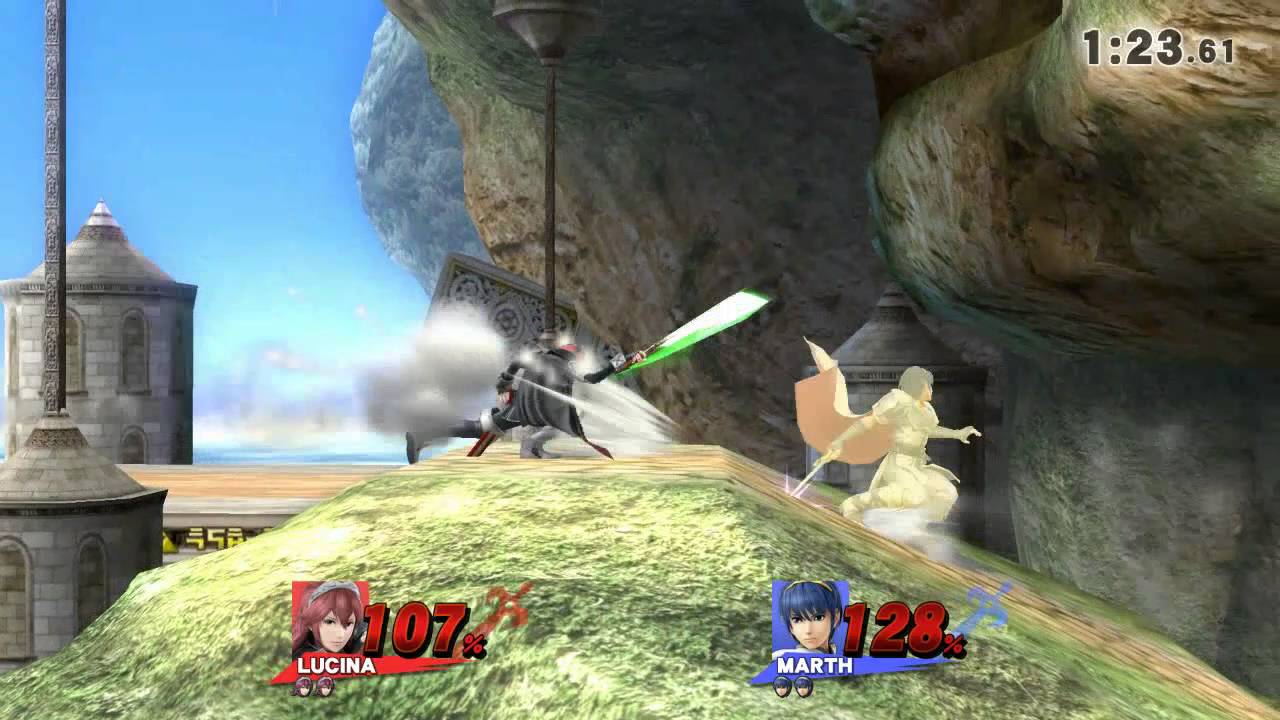 Lucina vs. Marth (Ben) - Super Smash Bros. Wii U - YouTube