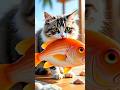 kucing mencari ikan 😅#kucinglucungakak #cat #videokucinglucu