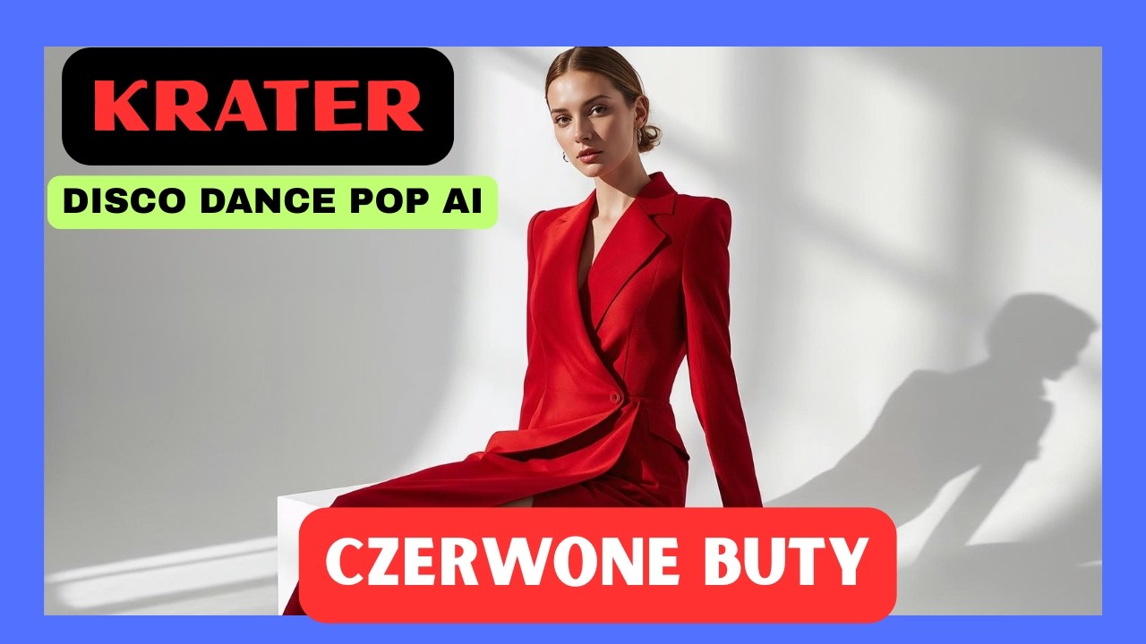 Krater Czerwone buty (Official Video) Disco Dance Pop AI