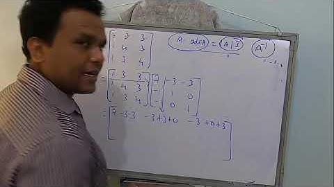 Inverse Matrix part 3