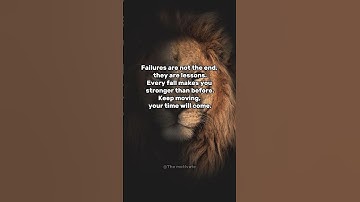 Failures are not the end, #motivationalvideo #successmind #motivationalquotes #mindsetminute #quotes