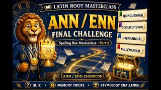 Mastering Latin Root: ANN/ENN, Part 4