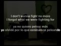 Westlife - I Don't Wanna Fight (Letra En Español)