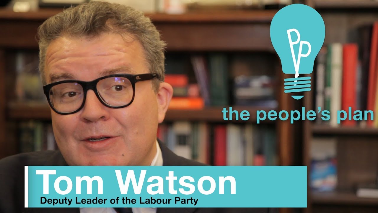 Tom Watson - The People's Plan Viewpoints