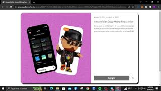 Amazewallet Group Mining Registration